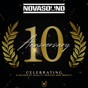 Happy 10th Anniversary! 🎈🎉 Nova Sound releases "10th Anniversary FX" and "Free 10" Sound Kit 🥁🔊🔥