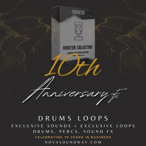 10th Anniversary Drum Loops - Nova Sound