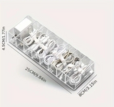 8 Slot Desk Organizer Cable Storage Box with Lid - Nova Sound