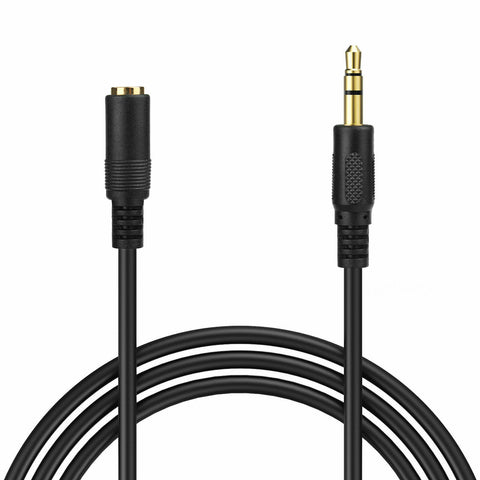 1/8 M to 1/8 F Headphone Extension Cable - Nova Sound