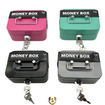 Pink Key Lock Cash Box Mini Safe - Women In Tech