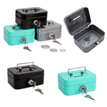 Pink Key Lock Cash Box Mini Safe - Women In Tech