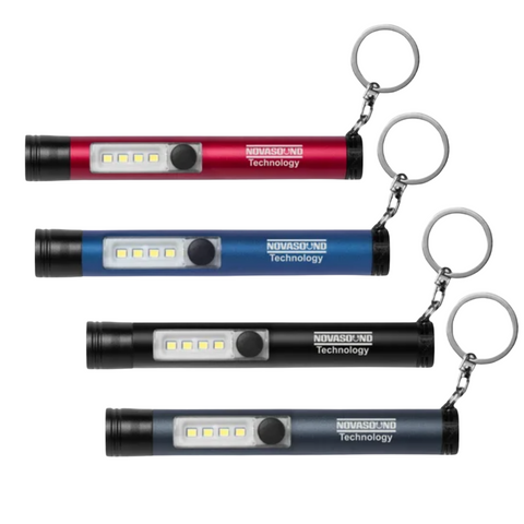 Magnetic Flashlight Bar Keychain - Nova Sound