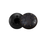 6" Black and Gold Tongue Drum  - Nova Sound