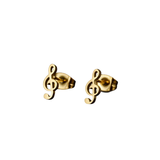 Music Note Earrings (2 PC Set)