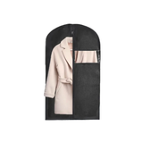 Black Garment Bag Washable with Clear Window 3.5 FT