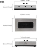 3.5mm 2 Port Stereo Switch Box Audio Selector NM-STS21