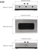 3.5mm 2 Port Stereo Switch Box Audio Selector NM-STS21