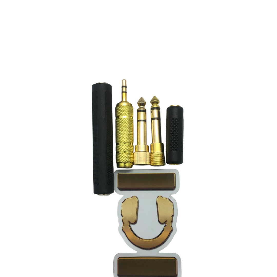 5 PC Golden Barrel Adapter Kit - Nova Sound – NovaSoundTechnology