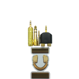 4 PC Golden Misc Audio Adapter Kit - Nova Sound