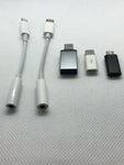 5 PC USB C Micro A Aux Adaptor Kit - Nova Sound