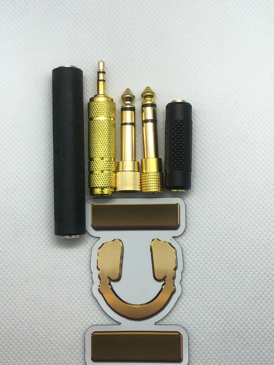 5 PC Golden Barrel Adapter Kit - Nova Sound – NovaSoundTechnology