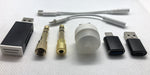 8 PC Universal USB C Audio Card Reader Crash Kit - Nova Sound