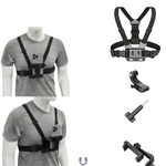 Phone Chest Mount Harness with Adjustable Strap – Outdoor Livestreaming Smartphone Holder