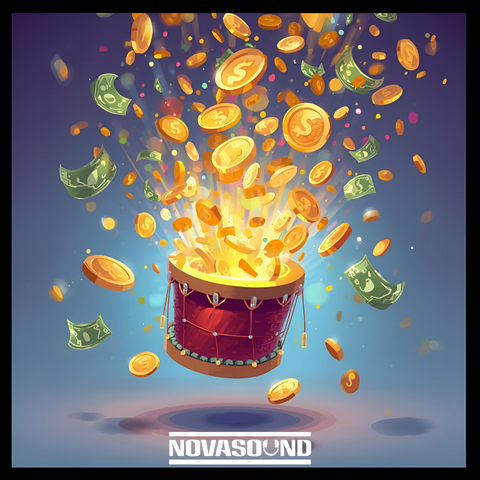 Cash, Drums & Money Music - Drum Kit and Sound FX