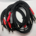 4 PC 1/4 Audio Cable Conversion Crash Kit - Nova Sound