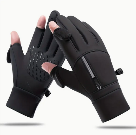Multipurpose Waterproof Touch Screen Gloves with Pocket - Nova Sound