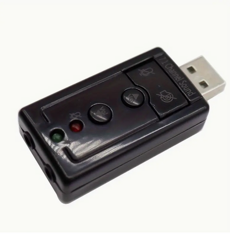 USB Stereo A to Audio Adapter Mini External Sound Card - Nova Sound