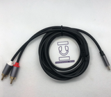 6 FT USB C to RCA 2 CH Cable - Nova Sound