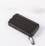 Solar Power Bank 20,000 mAh w Flashlight USB Charger - Nova Sound