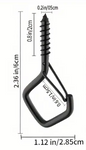 L Hooks Light Screws - Nova Sound
