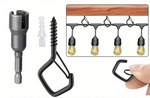 L Hooks Light Screws - Nova Sound