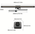 Monitor Bar Light with Wireless Control Knob 17" x 1" - Nova Sound