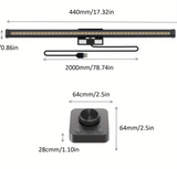 Monitor Bar Light with Wireless Control Knob 17" x 1" - Nova Sound