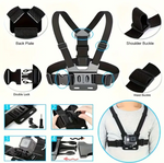 Phone Chest Mount Harness with Adjustable Strap – Outdoor Livestreaming Smartphone Holder