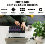 Compact MIDI Controller Drum Pad with USB-C Interface
