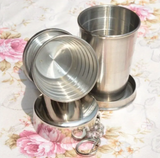 Collapsible Stainless Steel Travel Cup - Nova Sound