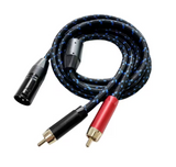 Premium Dual RCA to XLR M Cable - Nova Sound