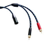 Premium Dual RCA to XLR M Cable - Nova Sound