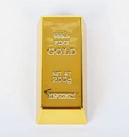 Gold Bar Brick Ingot Prop Magnet