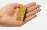 Gold Bar Brick Ingot Prop Magnet