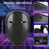 Programmable LED Face Mask - USB C Rechargeable Shining Mask App Control - Nova Sound