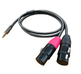 Dual Female XLR to 1/8 3.5mm Cable - Nova Sound