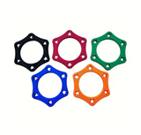 Microphone Color Rings Anti-Fall and Mic Identifiers