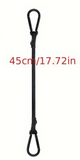 3 PC 1.5 FT Black Bungee Cord - Nova Sound