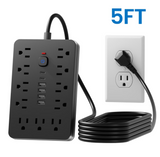 5 FT 17 Outlet USB C Power Strip - Nova Sound