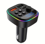 Car Port FM Transmitter Dual USB Car Phone