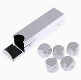 5 PC Aluminum Dice Set - Nova Sound Games