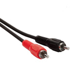 3 FT Dual TS 1/4 to RCA Cables - Nova Sound