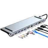11 Port To 1 USB C Master Hub - Nova Sound
