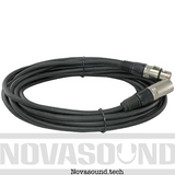 25 Foot XLR 3Pin Female to 1/4" Mono TS Cable - Nova Sound