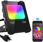 15W LED RGB Flood Up-light with App Control - Nova Sound