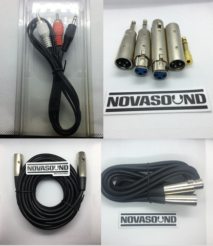 8 Pack Audio Essentials Bundle - Nova Sound