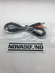 RCA to 1/8 Audio Aux Cable - Nova Sound