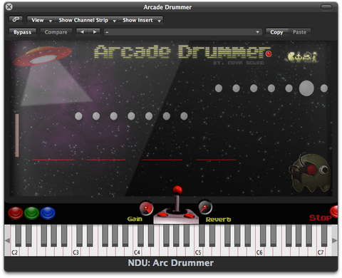 Nova Drum Unit: Arcade Drummer