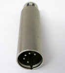 5 Pin XLR Male to 3 Pin Female XLR DMX Lighting Adapter - Nova Sound